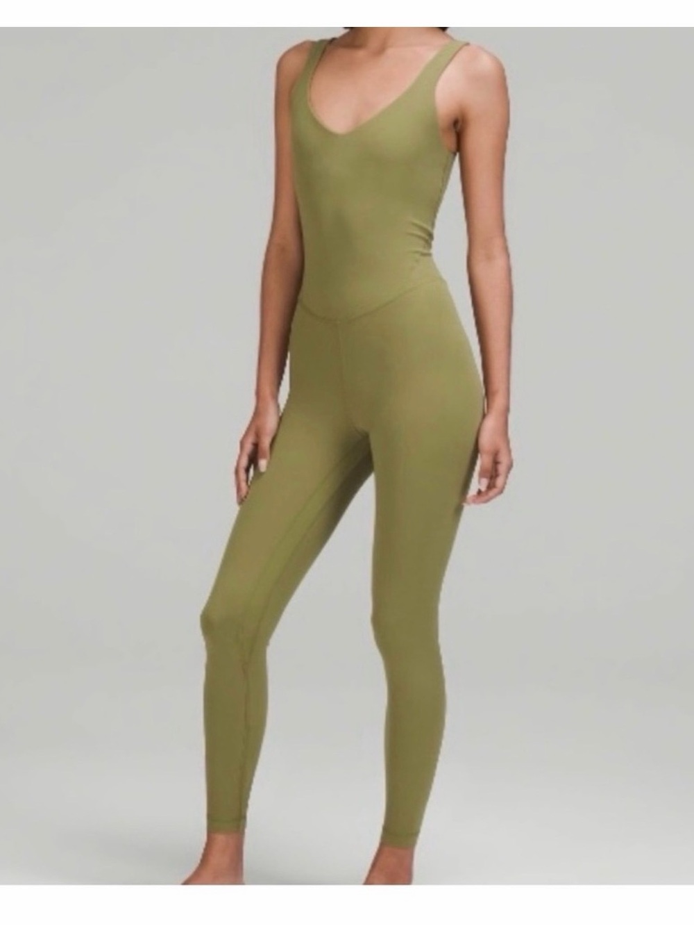 lululemon athletica Olive Tank Jumpsuit